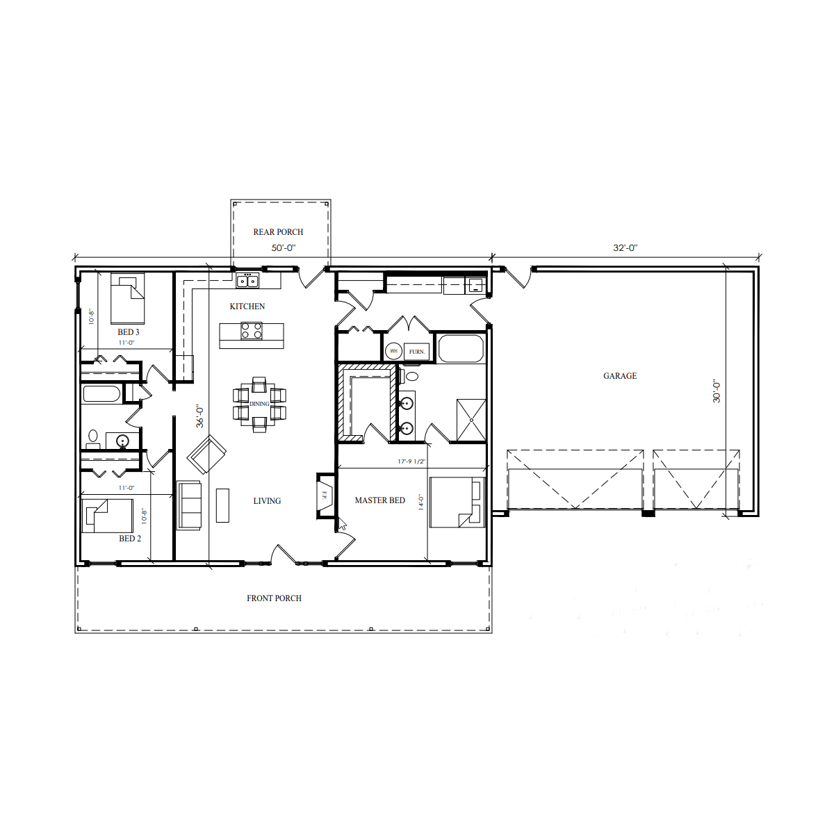 Decatur II sample floor plan