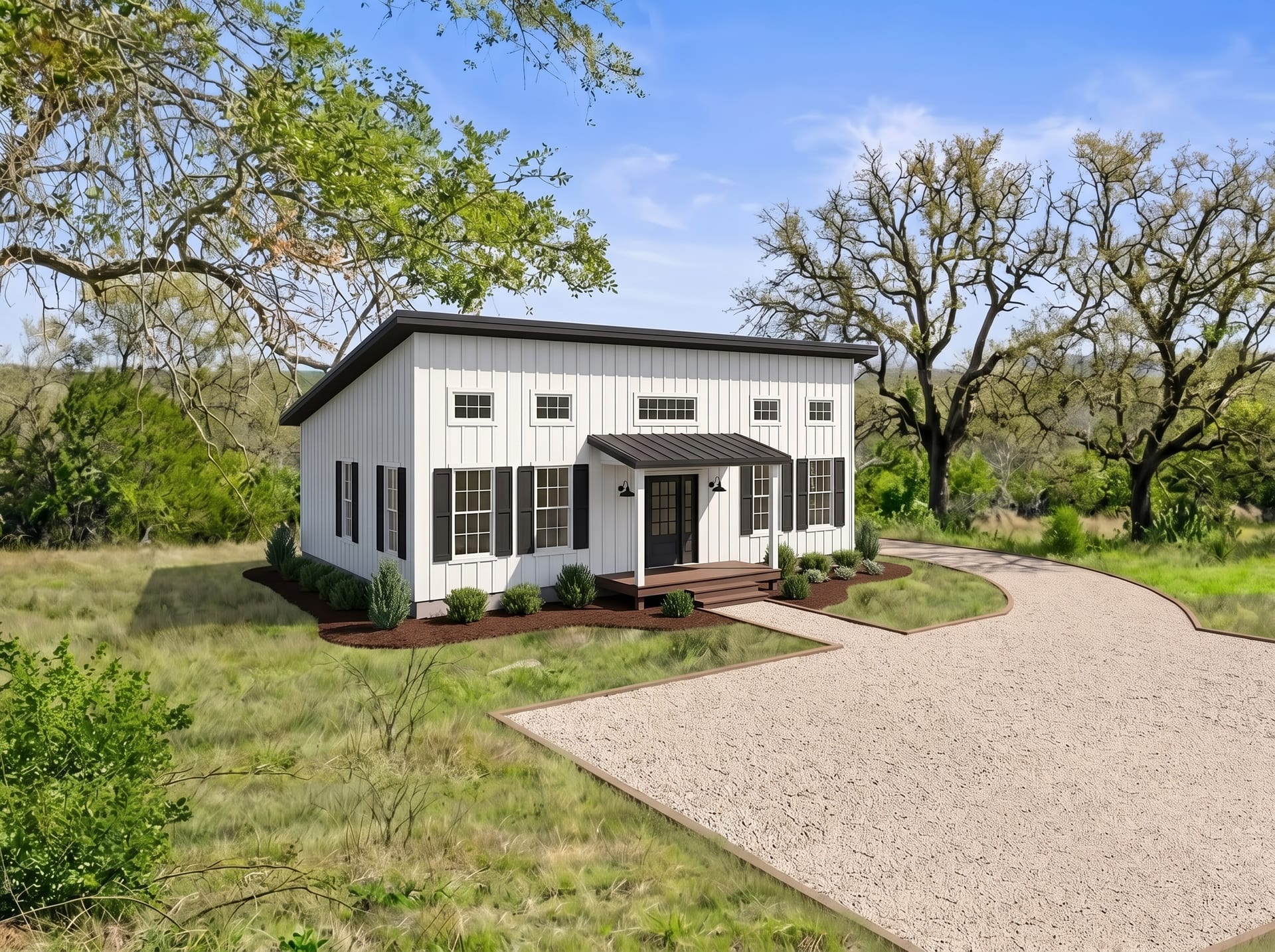 Modern Farmhouse I, artist's rendering