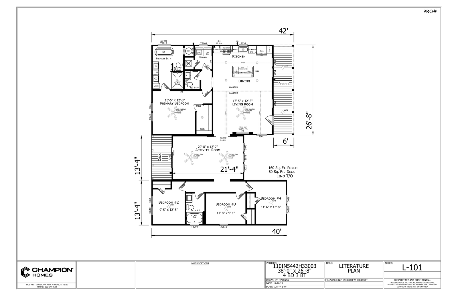 floorplan 4 bed